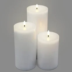 Blockljus LED 3-pack