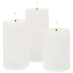 Blockljus LED 3-pack