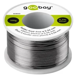 Blyfritt lödtenn ø 0,56 mm 100 g