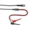 BNC-kabel med testklämmor
