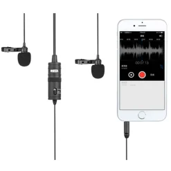 Boya BY-M1DM Dubbla myggor för mobilen eller kameran