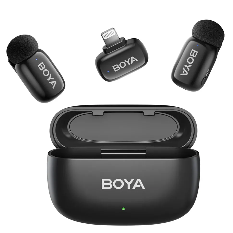 Boya mini 2 trådlöst mikrofonsystem för iPhone
