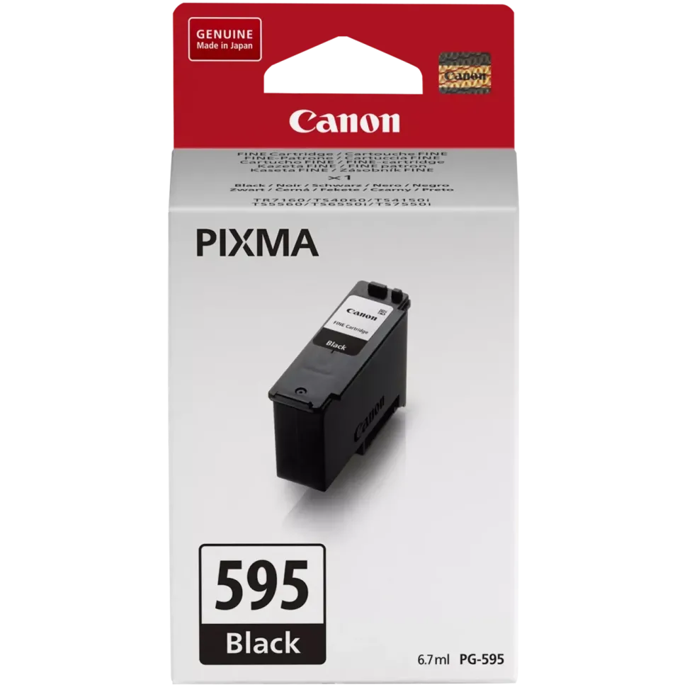 Canon PG-595 svart bläckpatron