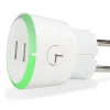 Capidi USB-säkerhetstimer med två portar 3,4 A Vit