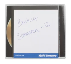 CD-ficka dubbel med kolpapp 25-pack