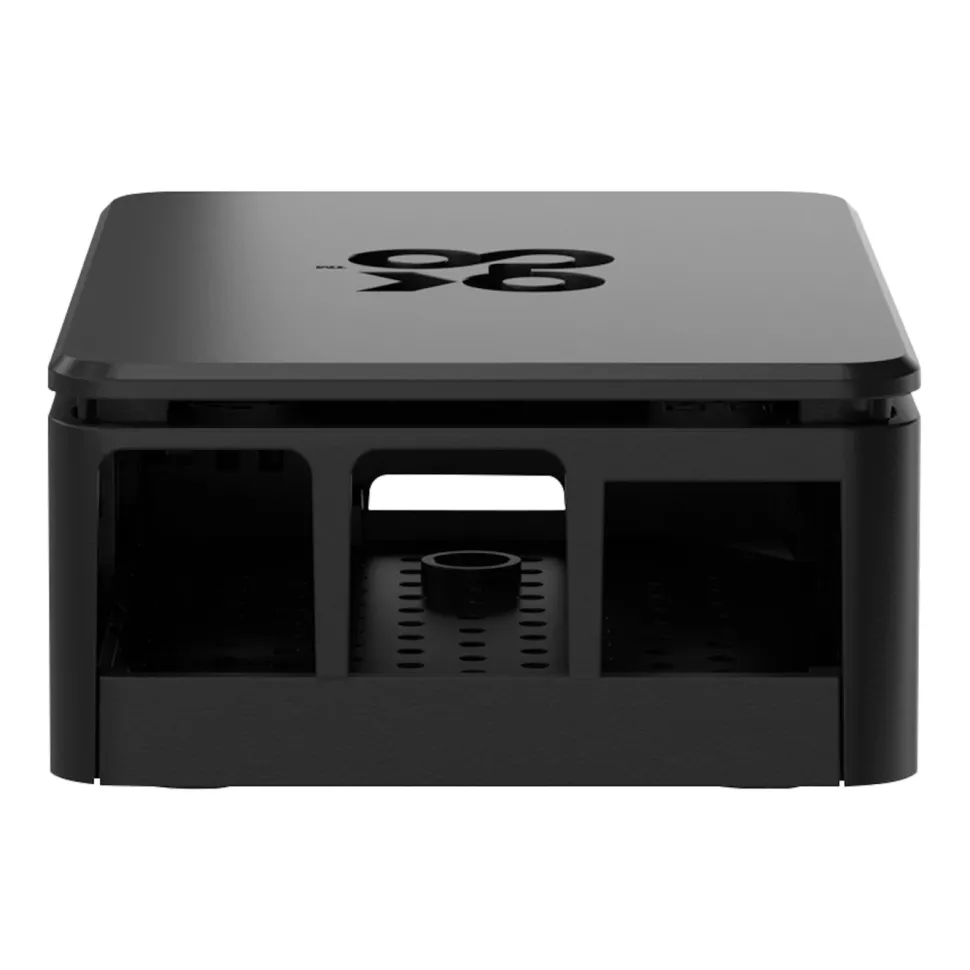 Chassi för Raspberry Pi 4 Model B Svart