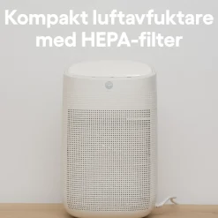 Cleverio AD100 Kompakt luftavfuktare med HEPA-filter