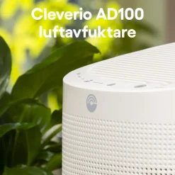 Cleverio AD100 Kompakt luftavfuktare med HEPA-filter