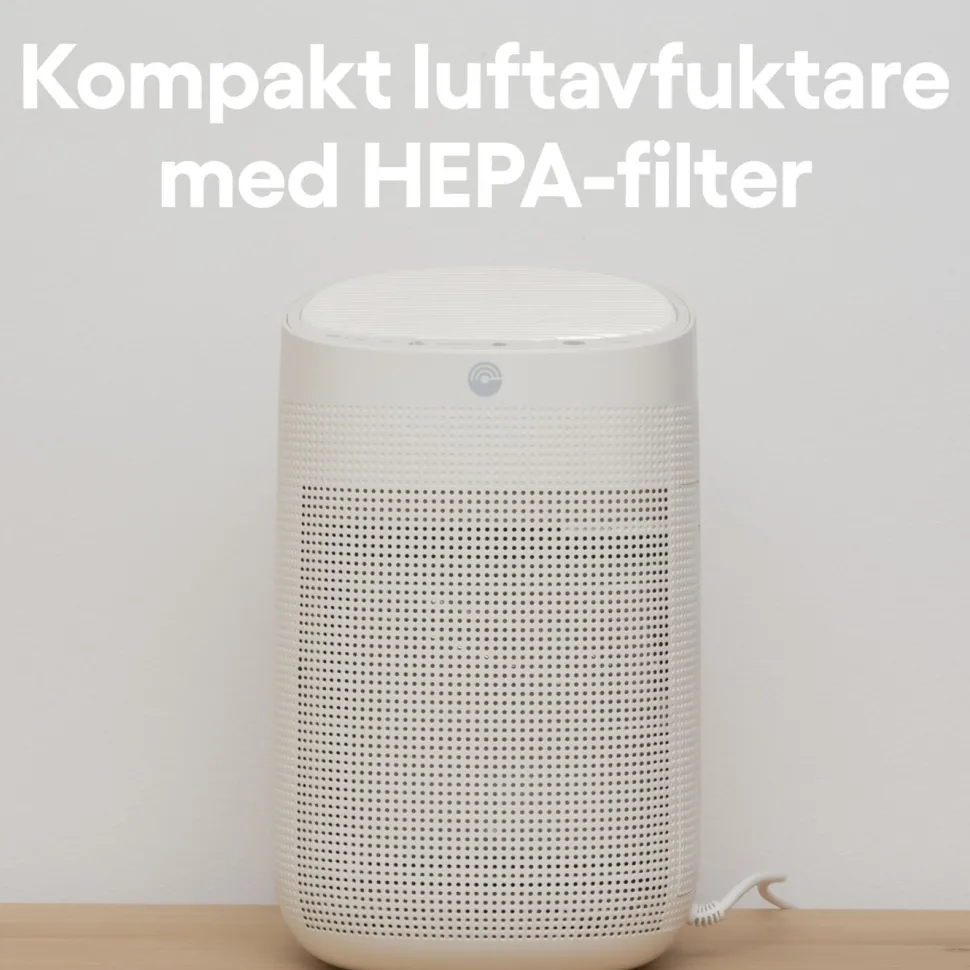 Cleverio AD100 Kompakt luftavfuktare med HEPA-filter