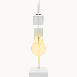 Cleverio Leviterande bordslampa Vit