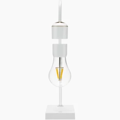 Cleverio Leviterande bordslampa Vit