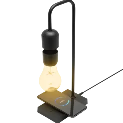 Cleverio Leviterande bordslampa Svart