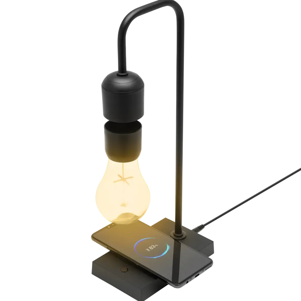 Cleverio Leviterande bordslampa Svart