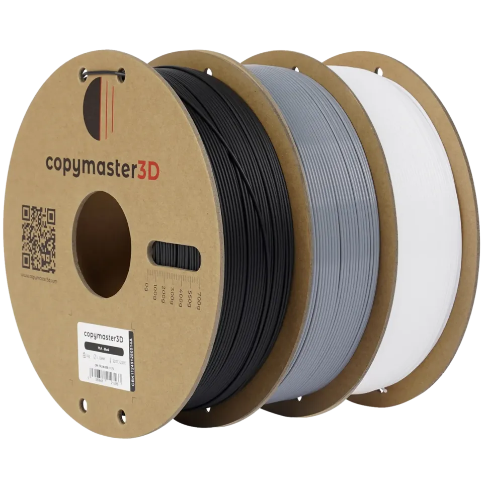 Copymaster3D PLA-filament för 3D-skrivare 1,75 mm Svart