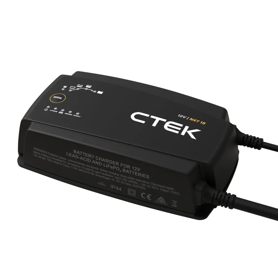 Ctek NXT 15 Smart batteriladdare 12 V 15 A