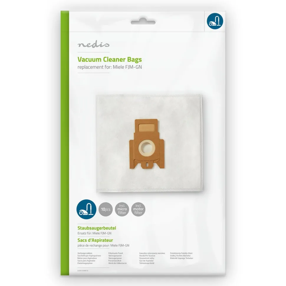 Dammsugarpåse Miele 10-pack