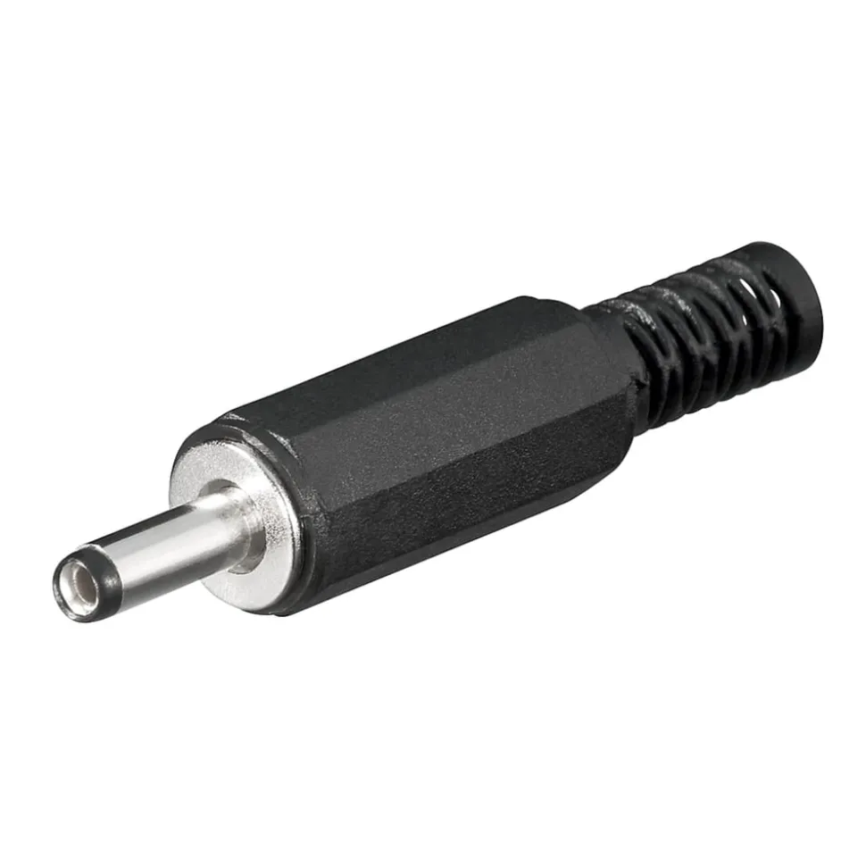 DC-kontakt med lödanslutning 3,4x1,3x9 mm