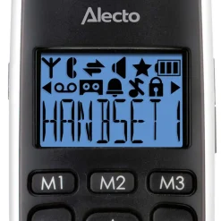 DECT-telefon Alecto FX-6020 (2 lurar + basstation)
