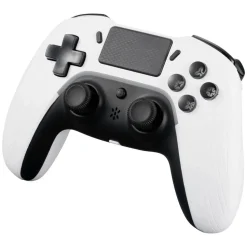 Deltaco Trådlös handkontroll för PS4 och PC Vit