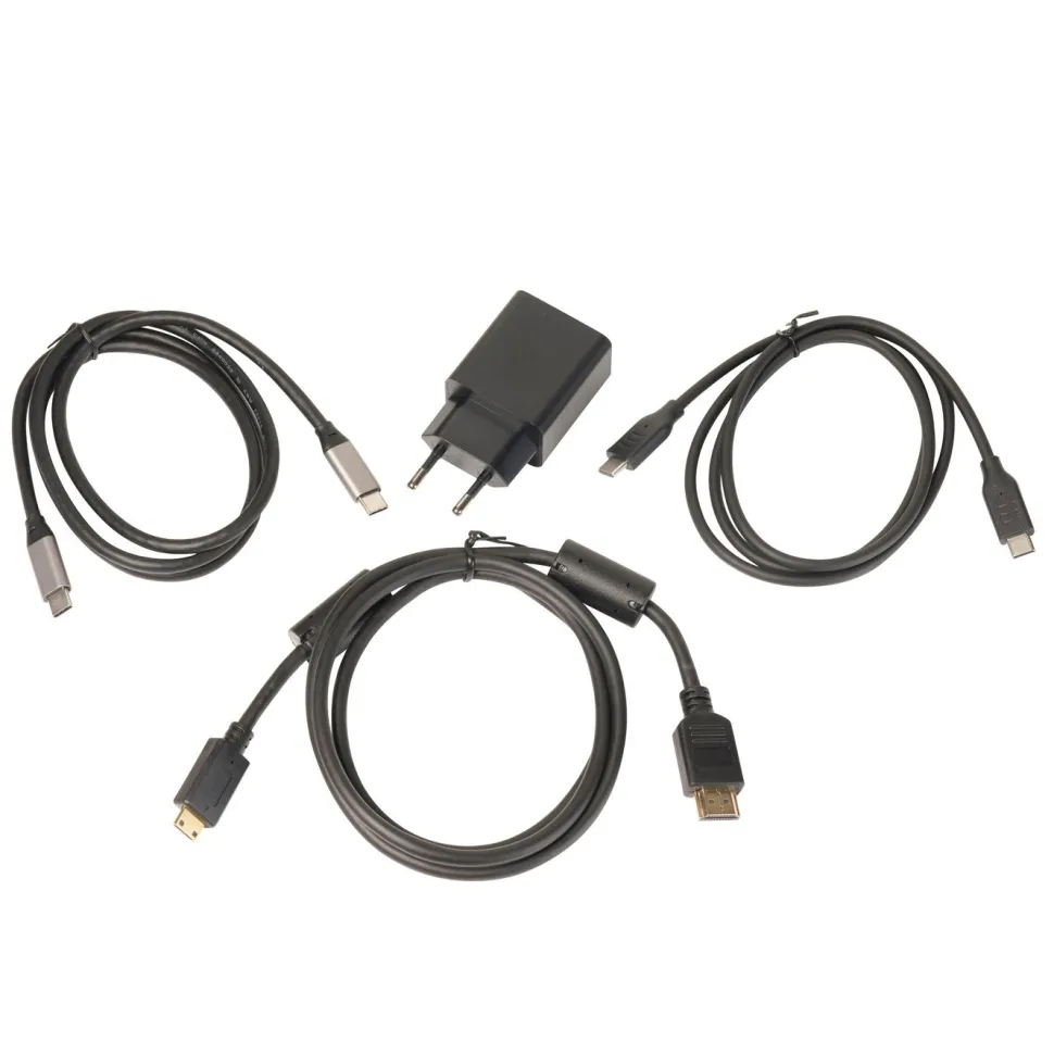 Denver Bärbar Full HD-skärm med USB-C och IPS-panel 15,6"