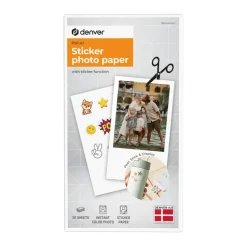 Denver Självhäftande fotopapper till MCP-6010 20-pack