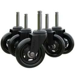 Desire2 Gummihjul för kontorsstolar 5-pack 22 mm