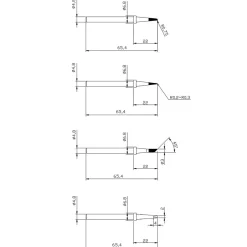 Dibotech Extra lödspetsar 4-pack