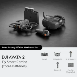 DJI Avata 2 Fly Smart Combo – FPV-drönare med 4K HDR