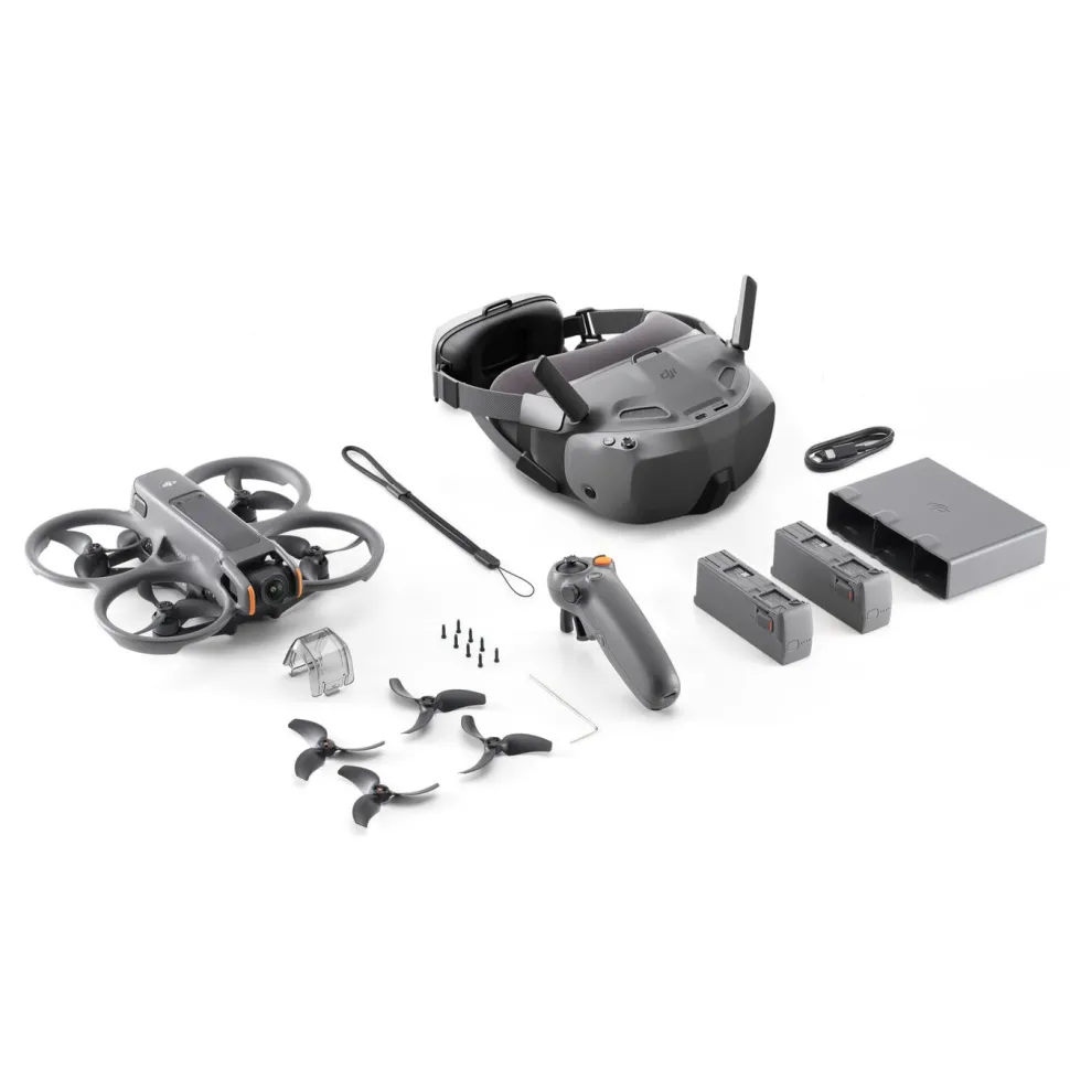 DJI Avata 2 Fly Smart Combo – FPV-drönare med 4K HDR