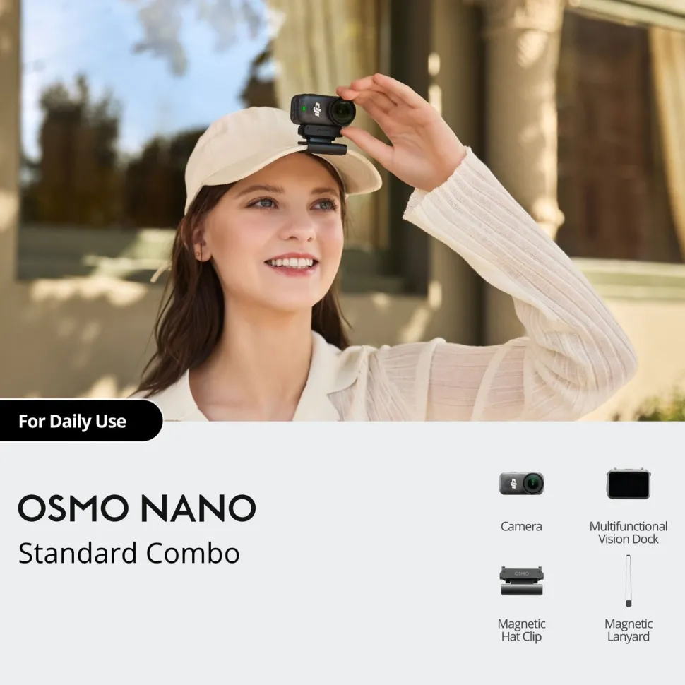 DJI Osmo Nano actionkamera 128 GB