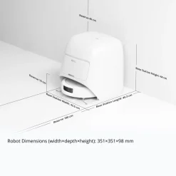 DJI ROMO S – Robotdammsugare och mopp med 3D LiDAR Water Tank Version