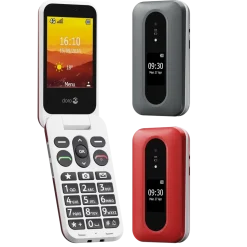 Doro Leva L31 mobiltelefon 4G Röd/vit
