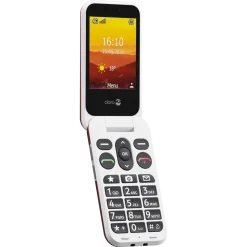 Doro Leva L31 mobiltelefon 4G Röd/vit