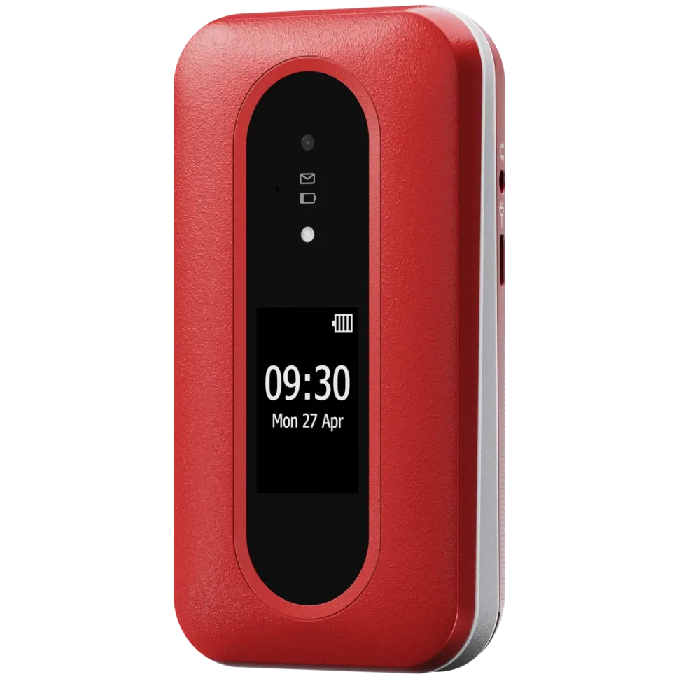 Doro Leva L31 mobiltelefon 4G Röd/vit