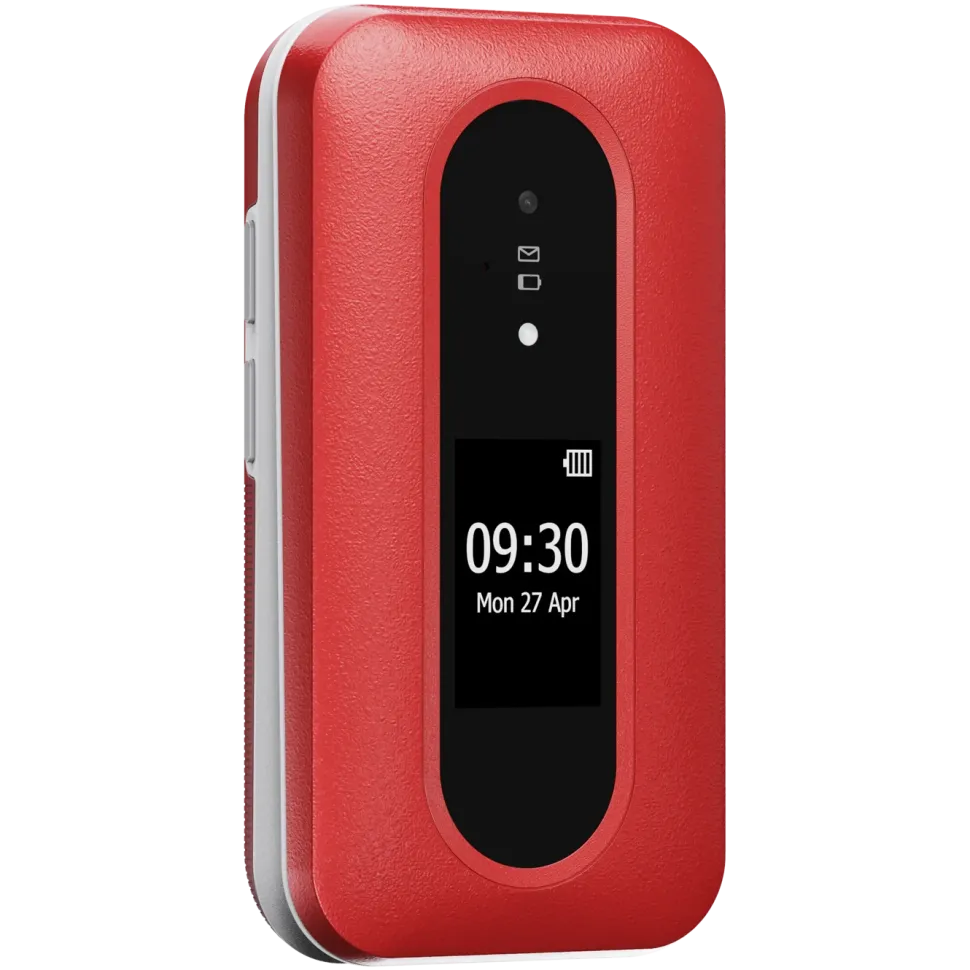 Doro Leva L31 mobiltelefon 4G Röd/vit