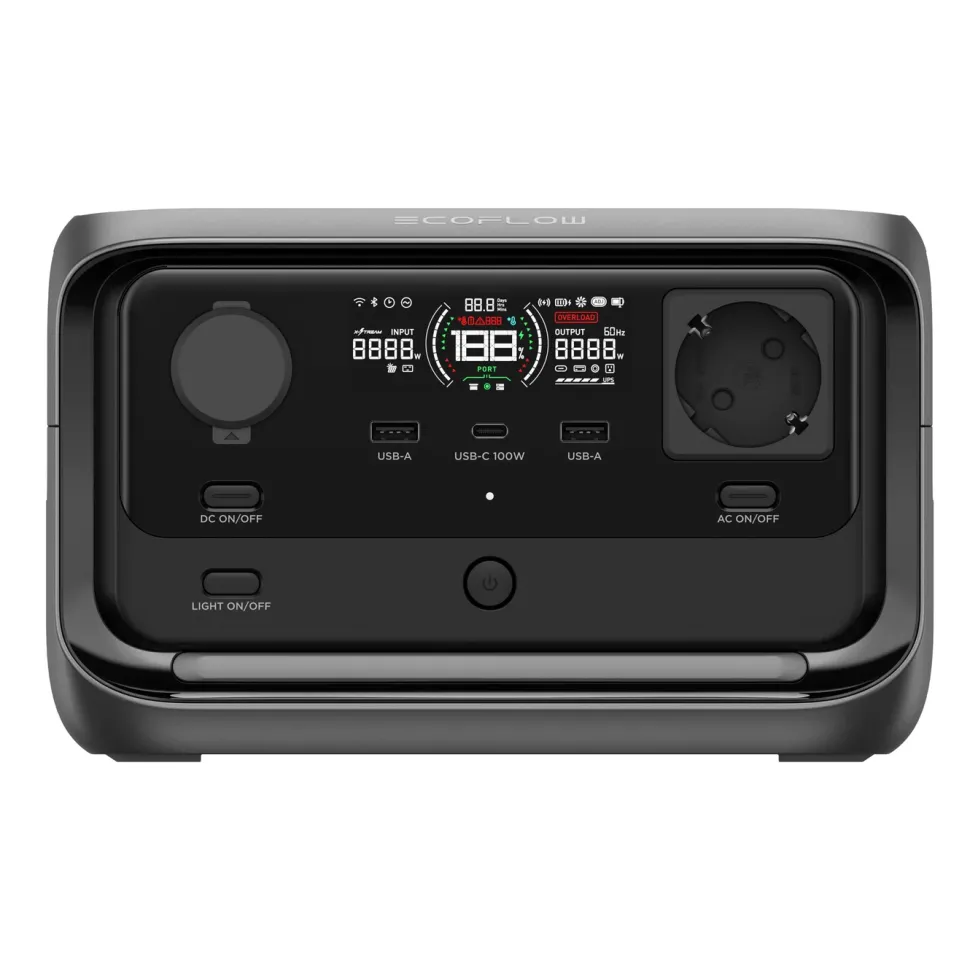 EcoFlow River 3 Plus Portabel kraftstation 286 Wh