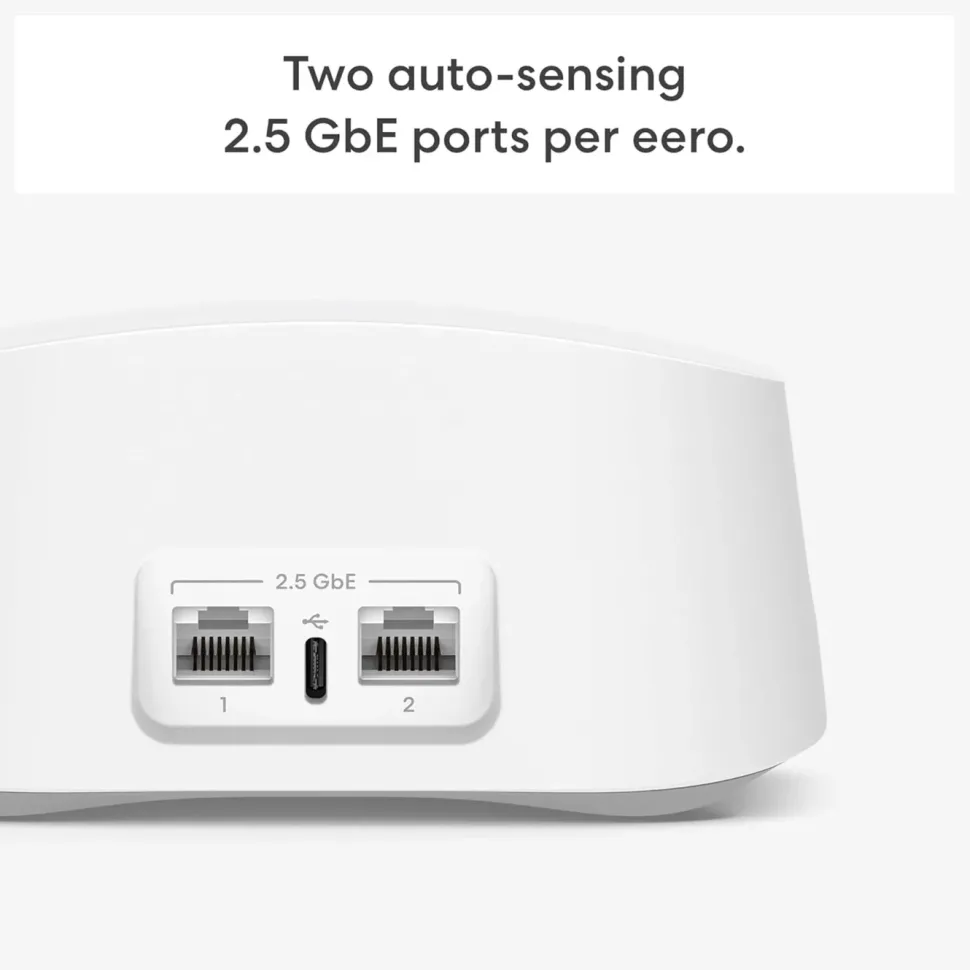 eero 7 BE5000 Wifi 7 mesh-system 3-pack