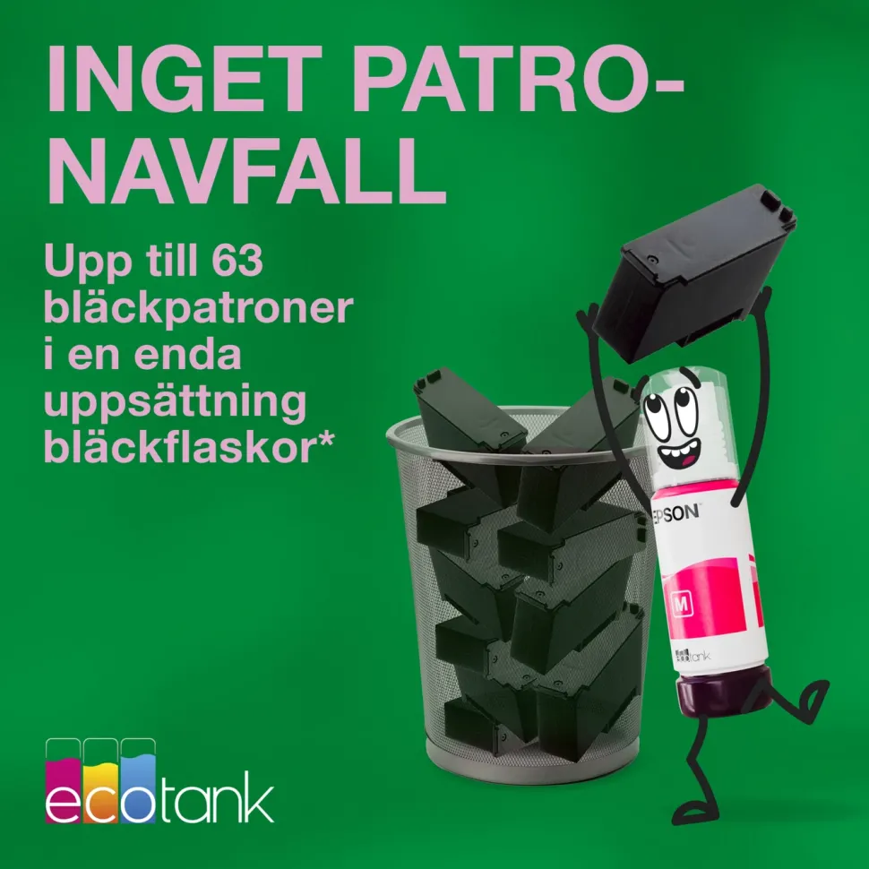 Epson EcoTank ET-1810 bläckstråleskrivare Svart