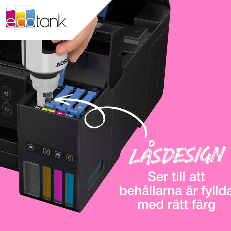 Epson 102 EcoTank påfyllningsbläck 4-pack