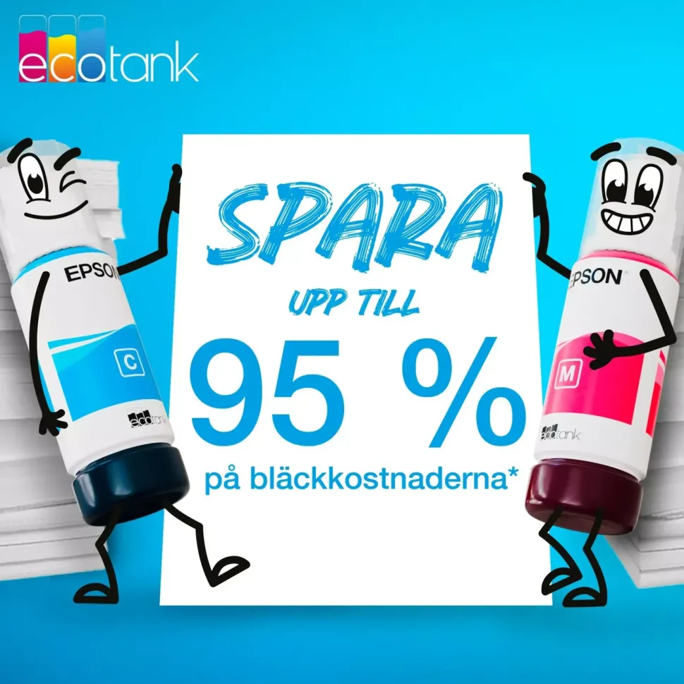 Epson 102 EcoTank påfyllningsbläck 4-pack