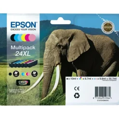 Epson T2438 Bläckpatroner XL 6-pack