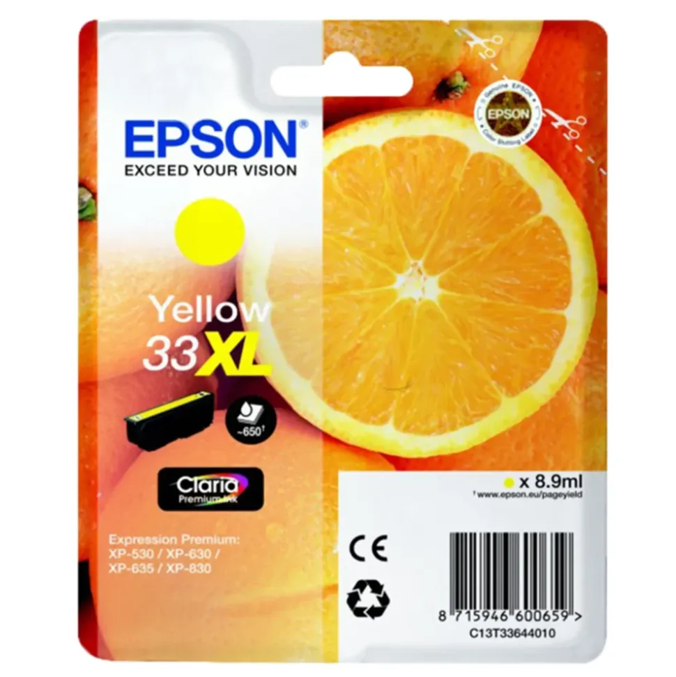 Epson T3364 Bläckpatron Gul XL