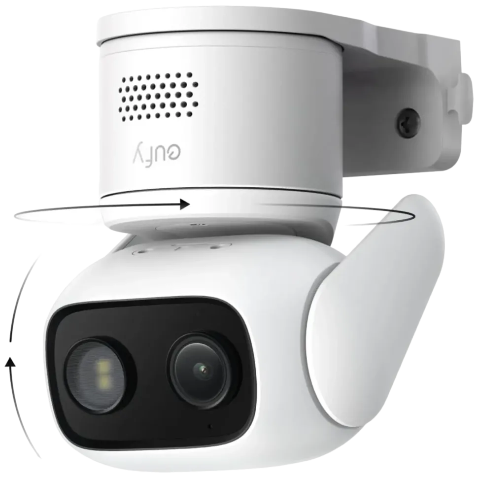 Eufy C31 Övervakningskamera med 360° panorering Vit