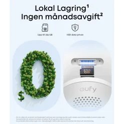 Eufy C31 Övervakningskamera med 360° panorering Grön