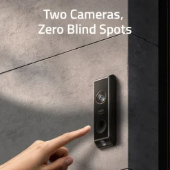 Eufy Dual Video Doorbell 2K Dörrklocka med basstation