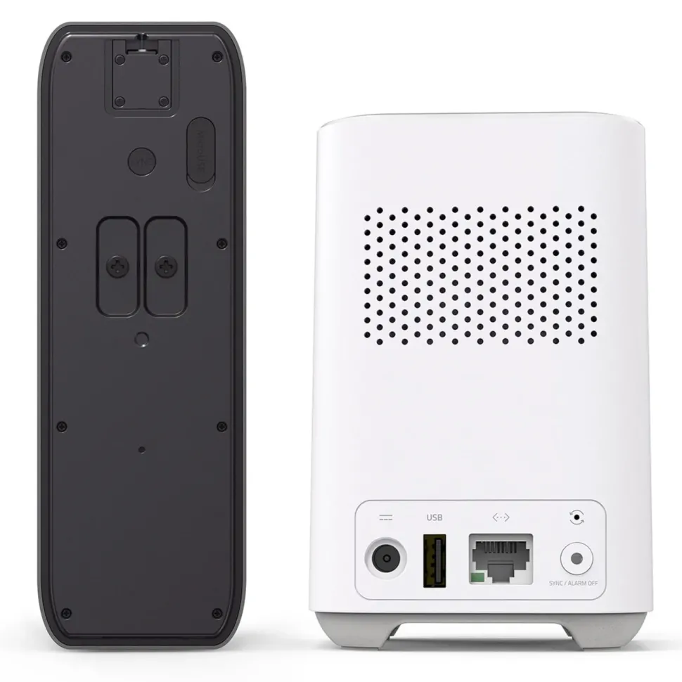 Eufy Dual Video Doorbell 2K Dörrklocka med basstation