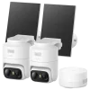 Eufy eufyCam C37 övervakningskamera + HomeBase Mini 2-pack