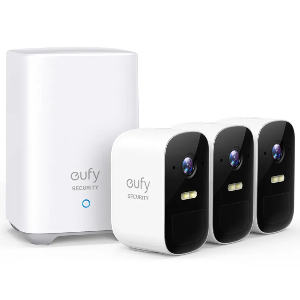 Eufy eufyCam 2C Övervakningssystem 3-pack