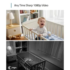 Eufy Indoor Cam 2K Pan & Tilt Övervakningskamera inomhus