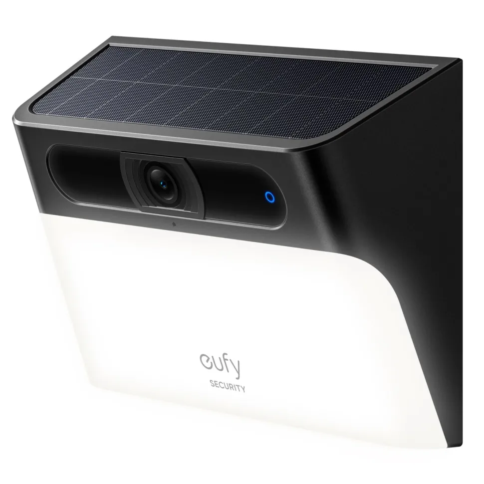 Eufy Solcellsdriven vägglampa med kamera S120